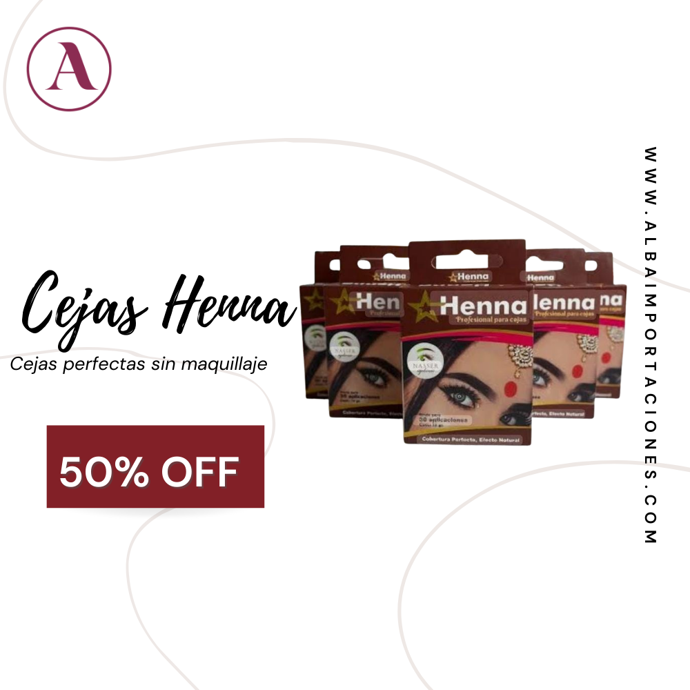 Cejas Henna