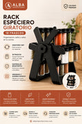 Rack especiero giratorio